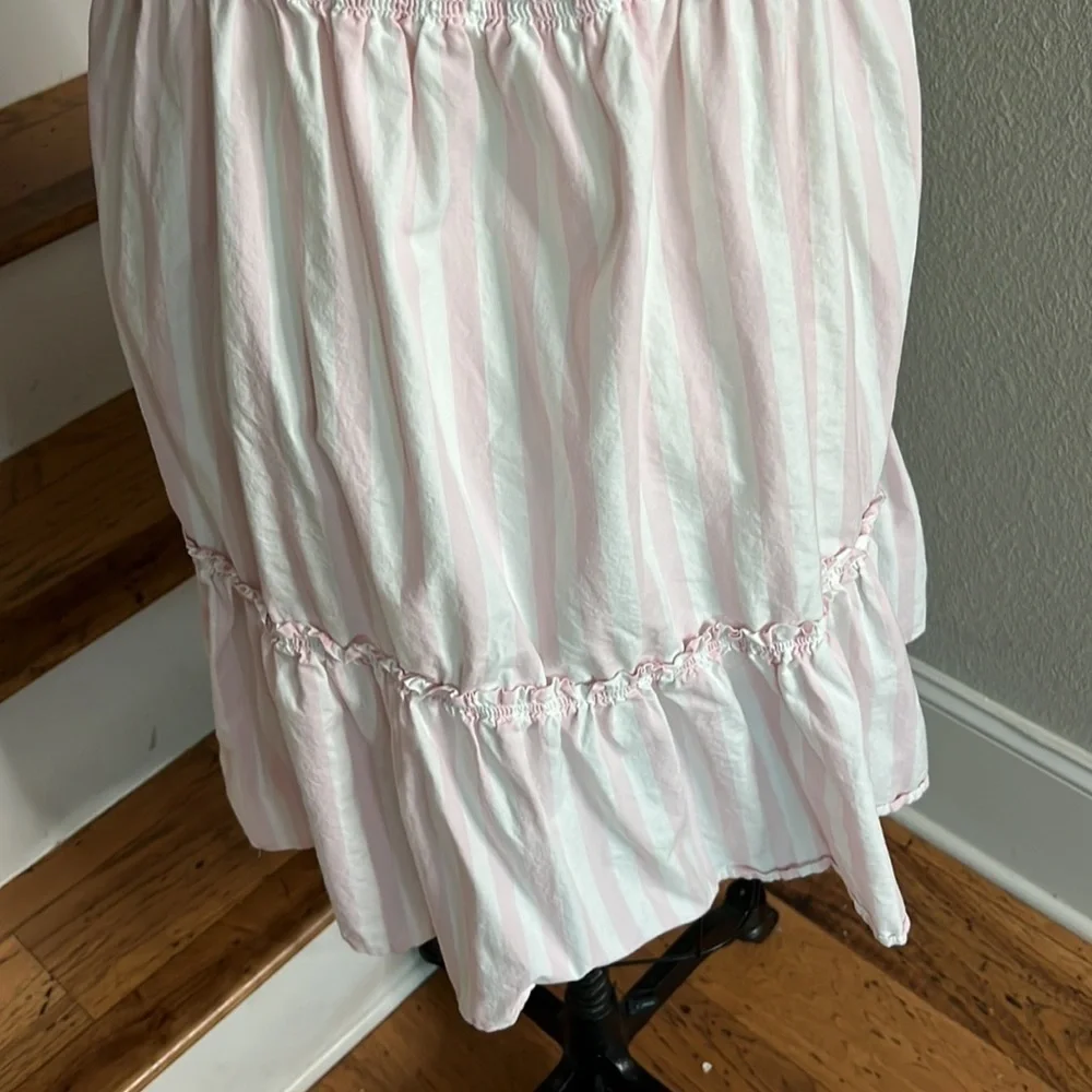 Saint & Abel Pink Braddock Stripe Babydoll Chemise​​​​​​​​​ - Picture 7 of 8